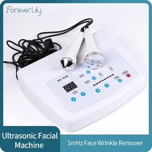 Ультразвуковой уход за кожей женщин для отбеливания веснушек удаление высокочастотный лифтинг кожи против старения Красота массажная для лица машина