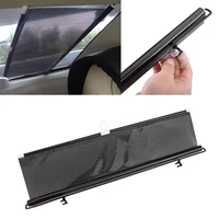 universal retractable car auto vehicle curtain side rear window roller sun shade sunscreen visor blind windshield protector film