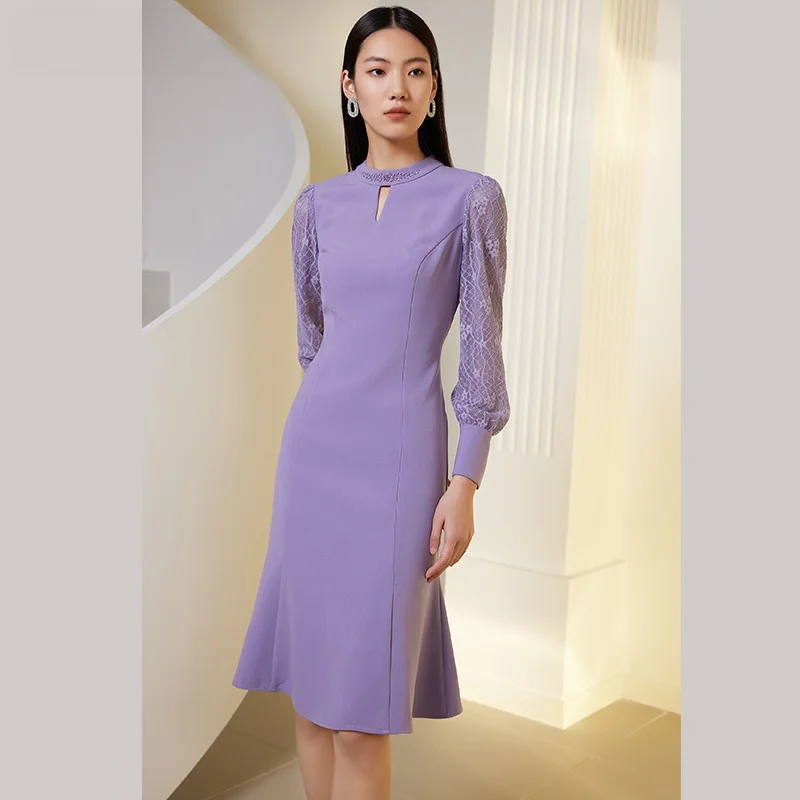 [Распродажа] Same Sle with Mall 2023 осеннее новое темпераментное элегантное облегающее