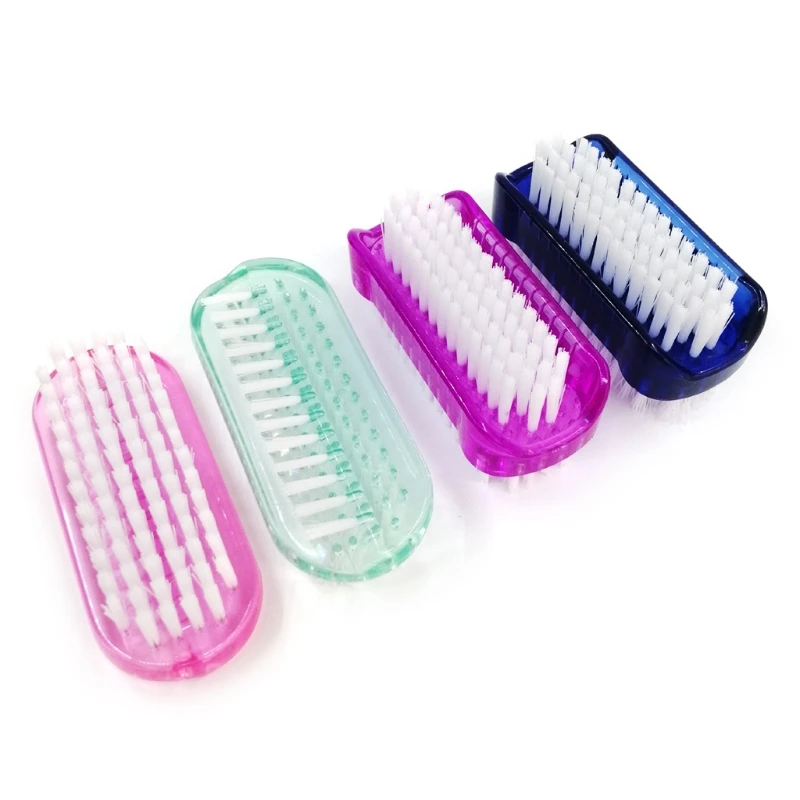 

Soft Stiff Bristles Nails Toes scrubber for Men Women Nail Brush Two Sided Fingernail Scrub Brush Hand Cleaning Brushes