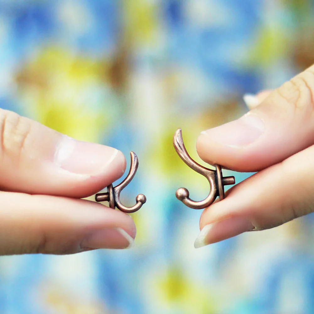 5 шт. миниатюрный настенный крючок для кукольного домика модель реквизит Декор