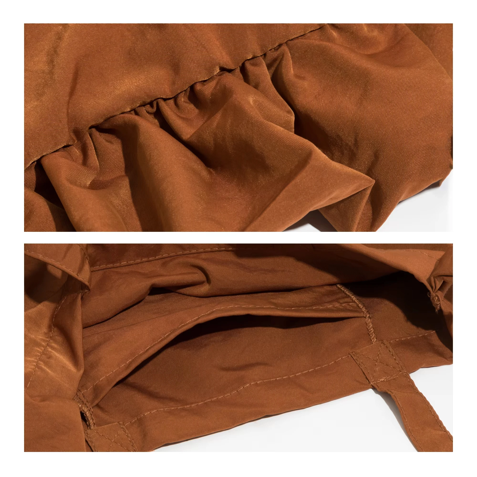 MABULA женская сумка для покупок большой вместимости с рюшами и воланами простая