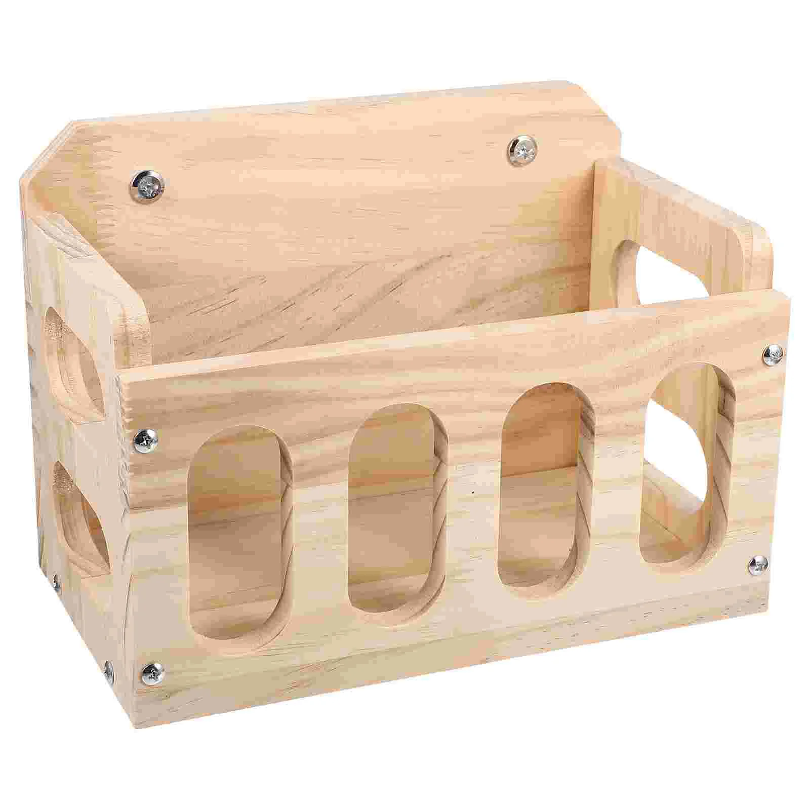 

Dispenser Hamster Feeder Bunny Hay Stand Guinea Small Wood Racks Chinchilla