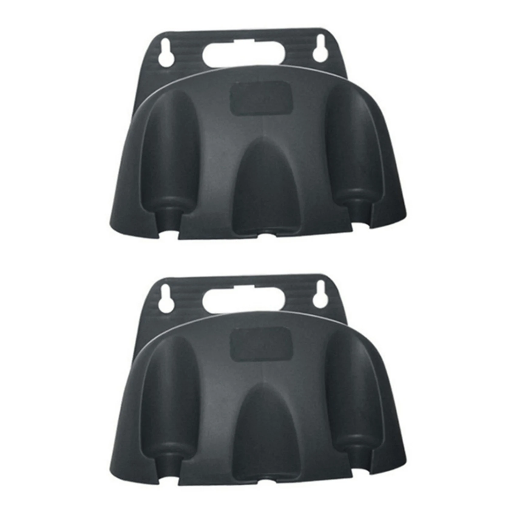 

2X Wall Mounted Hose Hanger Garden Hose Pipe Reel Hanger Holder Cable Storage Bracket for 20M Hose Hanger