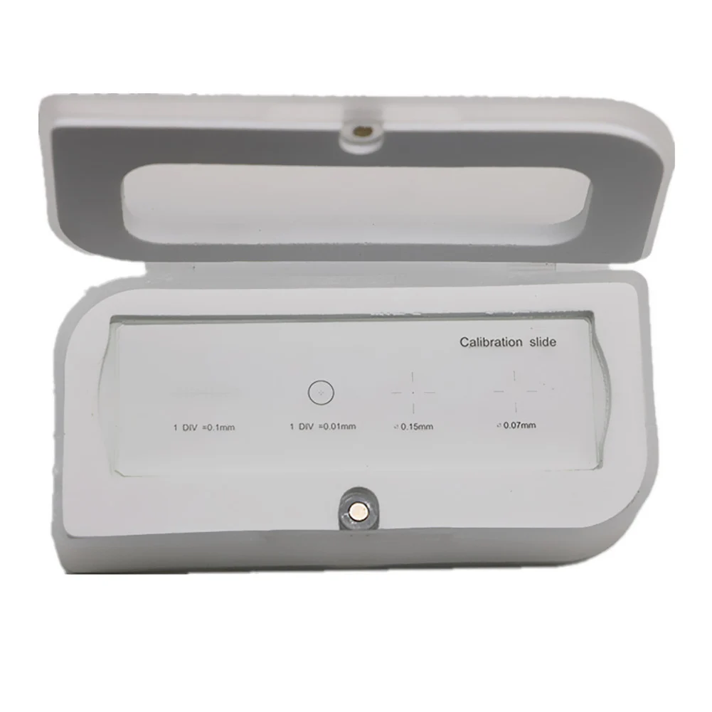 Калибровка микроскопа 25 мм х 75 1 Инструмент для измерения предметных стекол