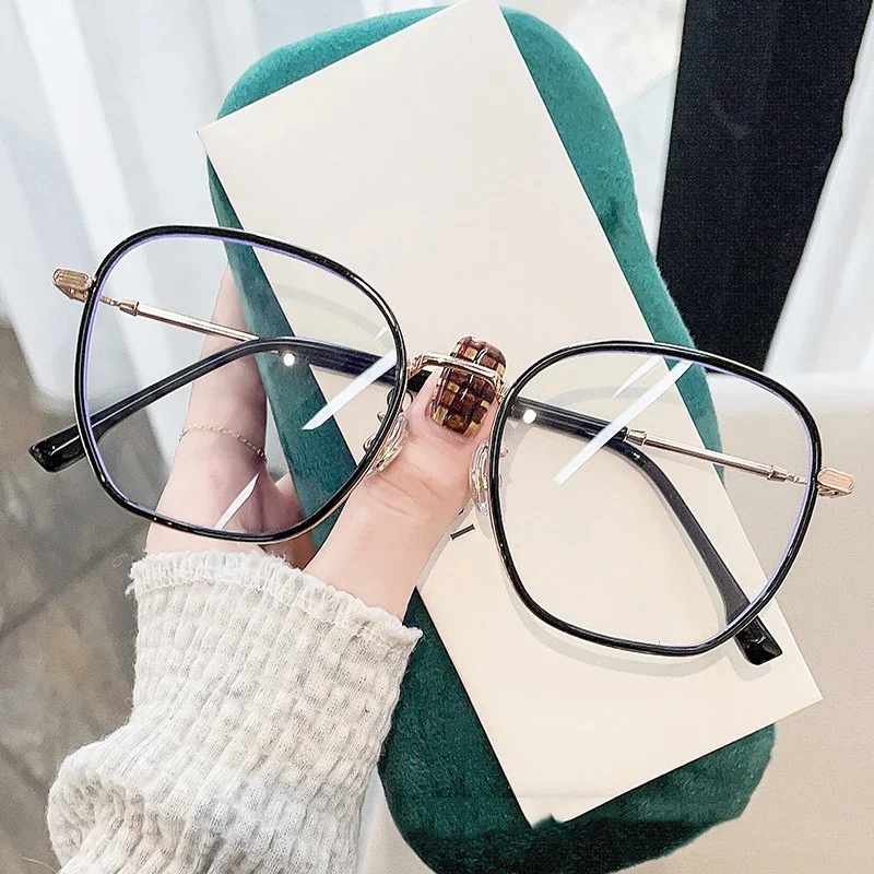 Очки для близорукости мужчин и женщин модные трендовые очки с диоптриями от 0 до-4