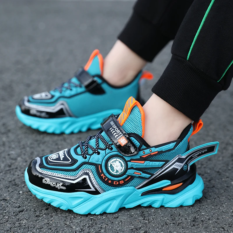 Brand Kids Sneakers Outdoor Running Shoes Boys Girls Comfortable Sport Shoes Breathable Children Gym Shoes Antislip Trainers