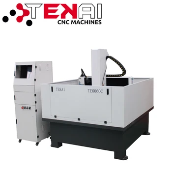 Hot Sale CNC Router Kit Manual Milling Machine For Aluminium Copper Sheet Atc 6060 CNC Metal Engraving Machine