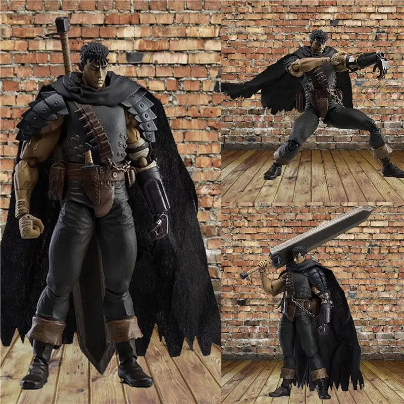 

Фигурка Аниме Berserk, фигурка Beruseruku Figma 359, фигурка черного меча, модель из ПВХ, коллекционная игрушка, кукла в подарок
