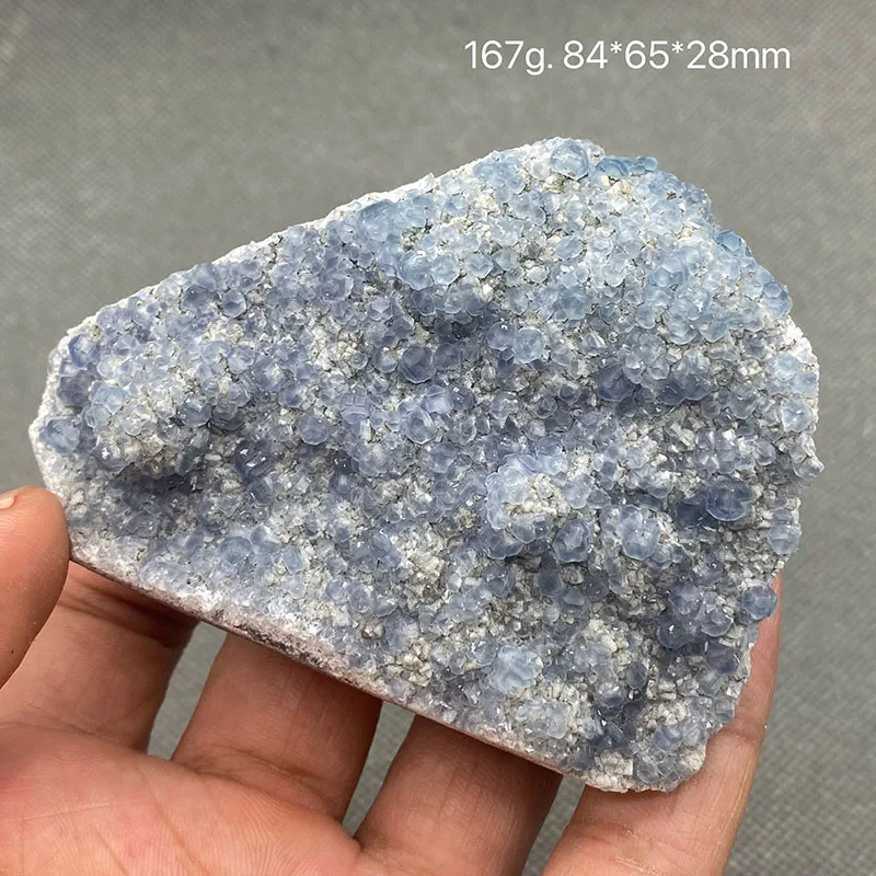

100% натуральный Китай Fujian Morandi синий флюорит редкая руда образец кристалл