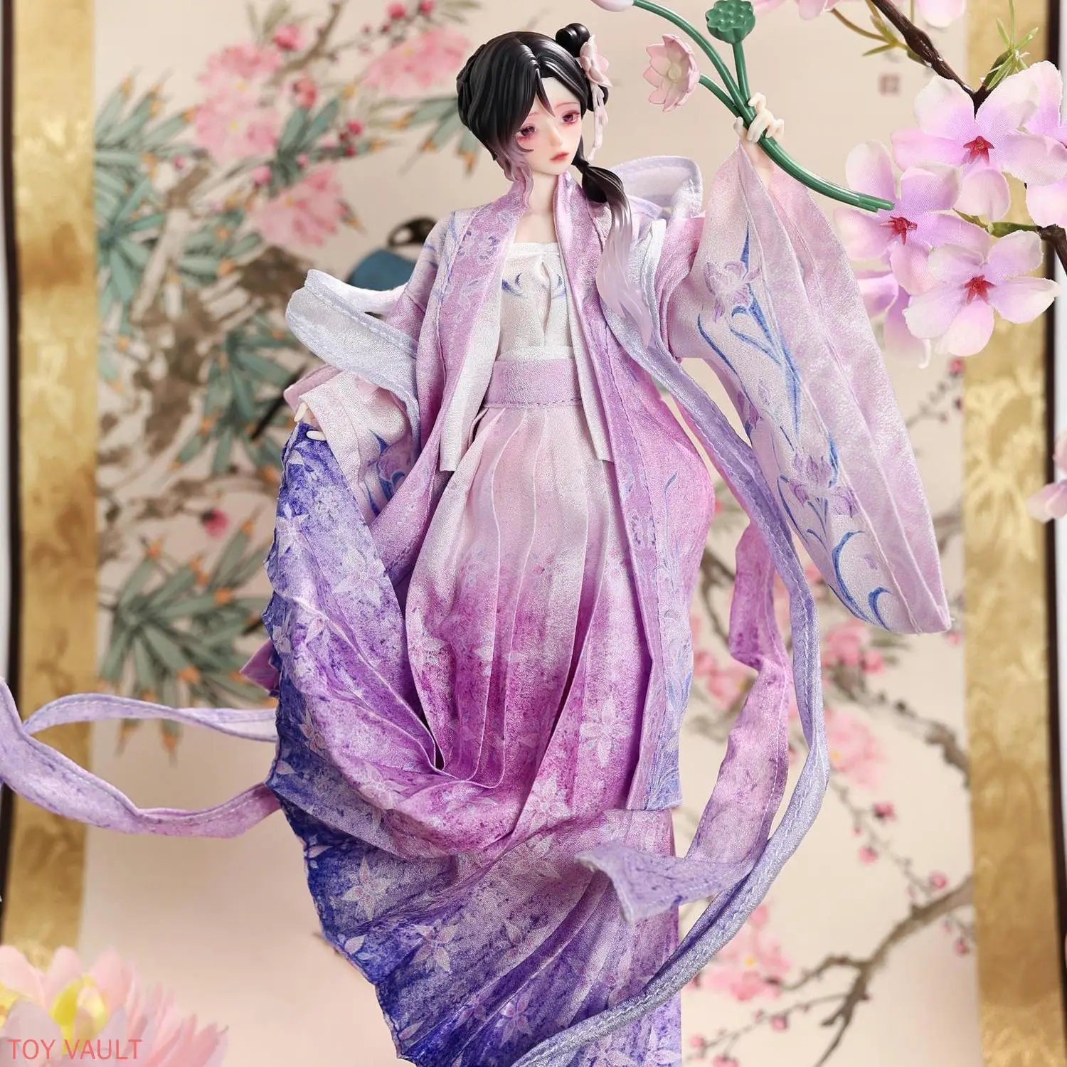 Фото Коллекционная фигурка Momotale Wind & Moon Millennium Series 1/6 BJD: Милая аниме-фигурка в китайском стиле, игрушка, кукла, подарок №5