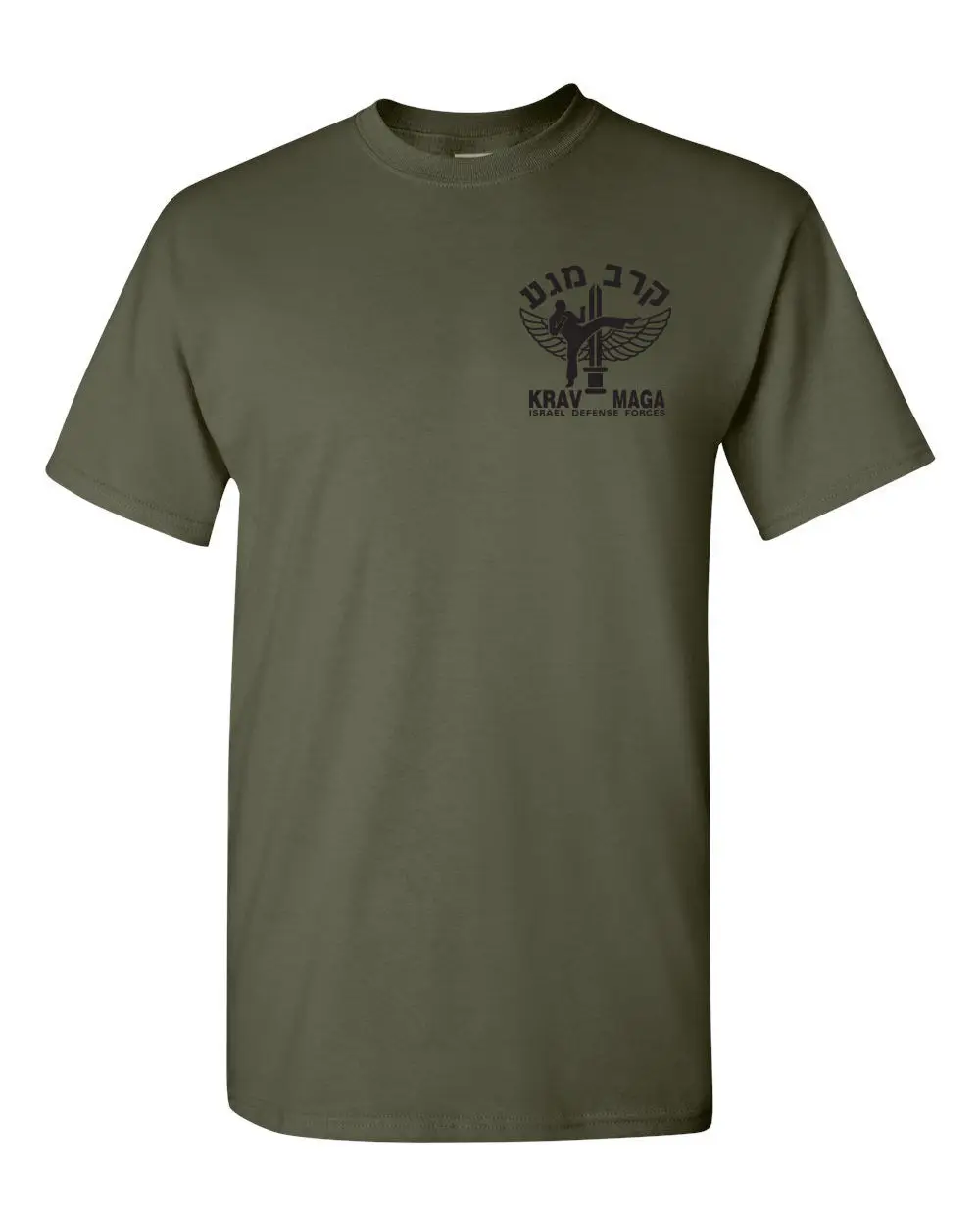 

Krav Maga IDF Israel Defence Martial Arts Combat FRONT/BACK Men's Tee Shirt 1359