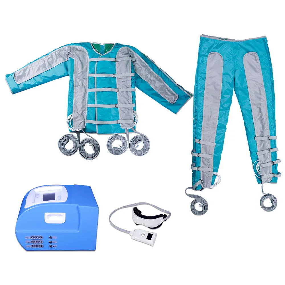 Массаж давлением воздуха Массажер для мышц 24 подушки безопасности Лимфодренаж