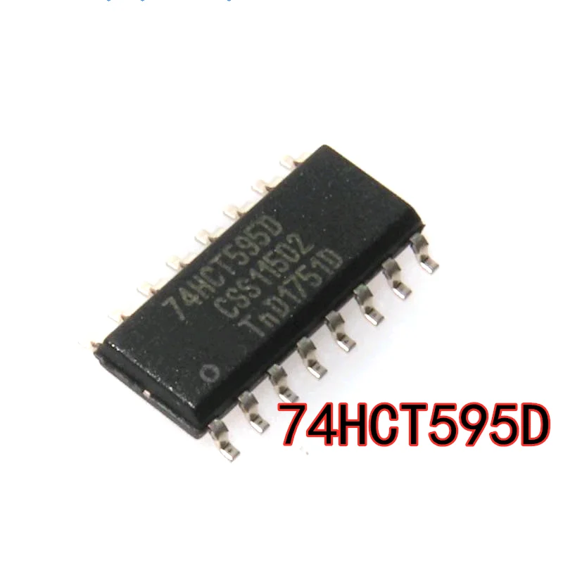 

10PCS/LOT NEW 74HCT595D SOP-16 shift register