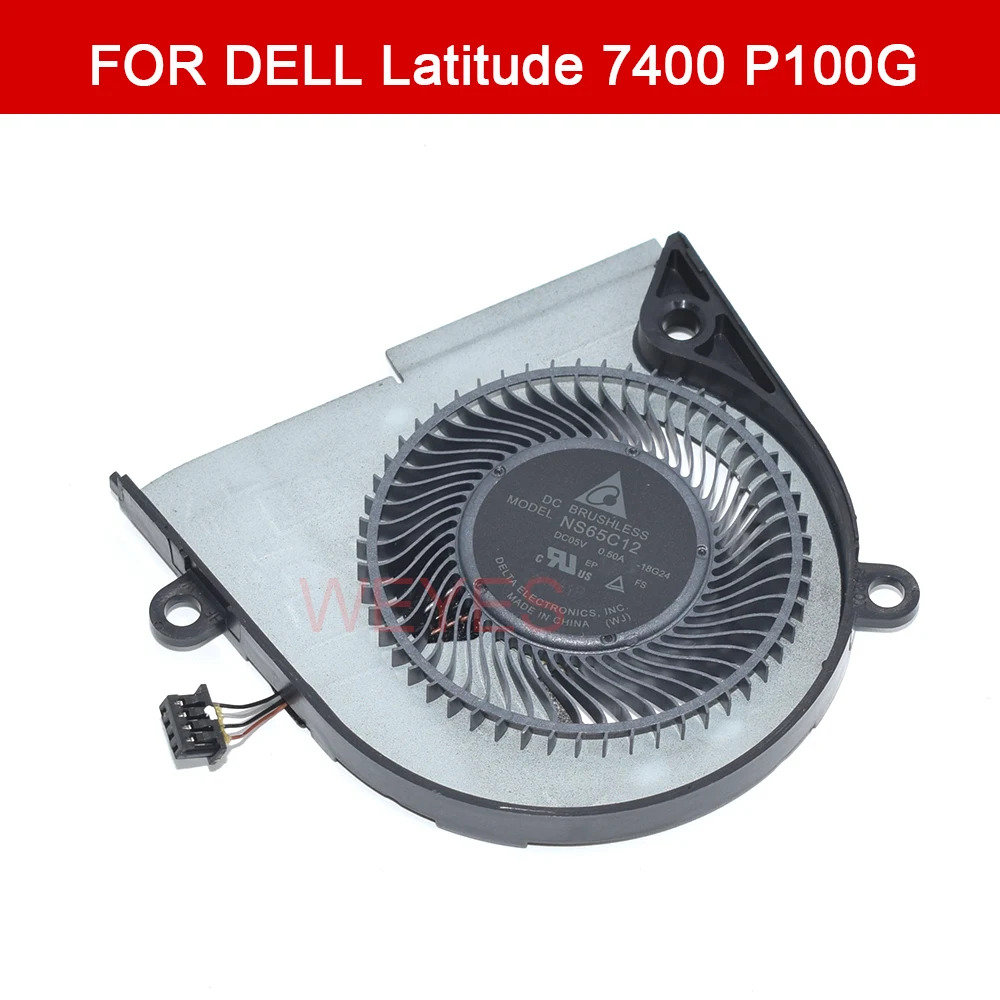 Новый Кулер Для процессора 0HCYN0 NS65C12 EG50040S1-CF10-S9A DC28000NFSL DC5V 0.5A 4-контактный вентилятор охлаждения для Dell Latitude 14 7400 P100G