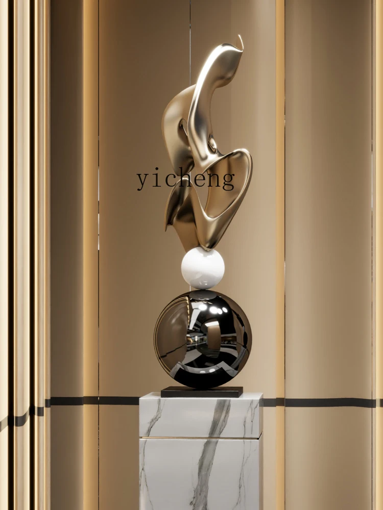 Скульптура ZF Современные Геометрические напольные украшения гостиничный