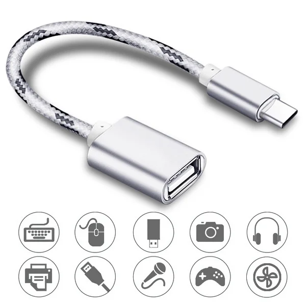 

Кабель-адаптер Micro USB Type C OTG «штырь-гнездо», адаптер USB Type A-Type C для Huawei, Xiaomi, Samsung, планшета, ПК baseus