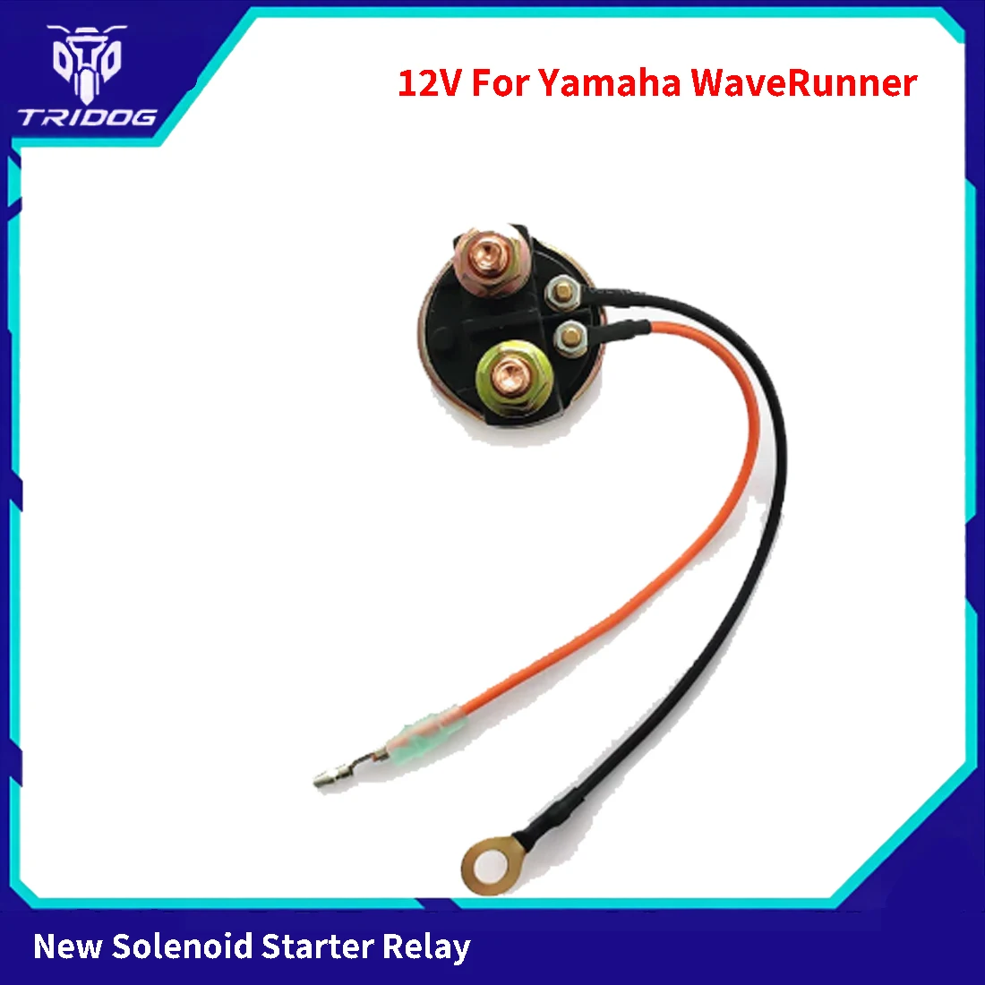 Фото Реле стартера 12В для Yamaha WaveRunner GP760 GP800 GP1200 WR500 WRA650 1987-2001 6G1-81941-10-00 6G1-81941-00-00 №5