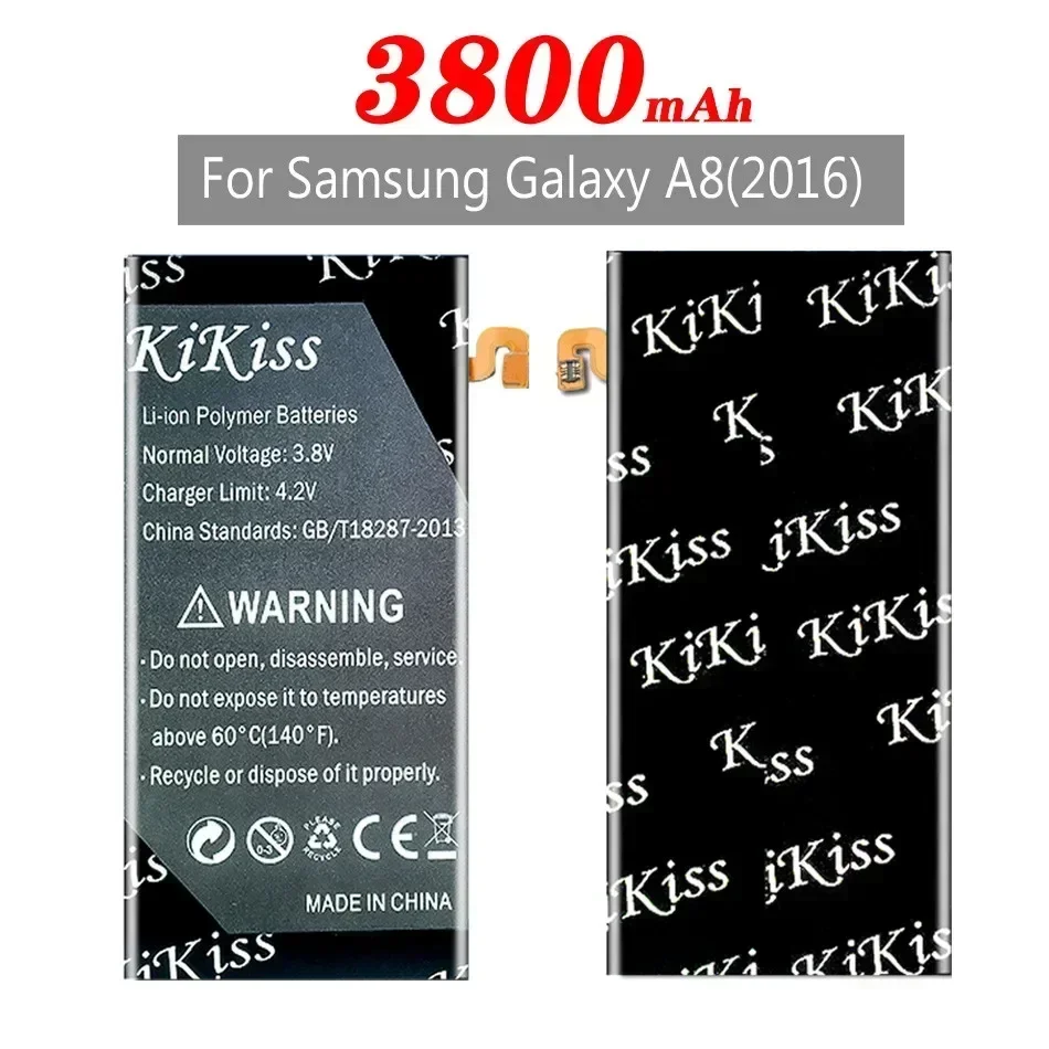 KiKiss EB-BA810ABE EBBA810ABE Аккумулятор 3800 мАч для Samsung Galaxy A8 A 8 2016 SM-A810F A810F A810 Аккумуляторы