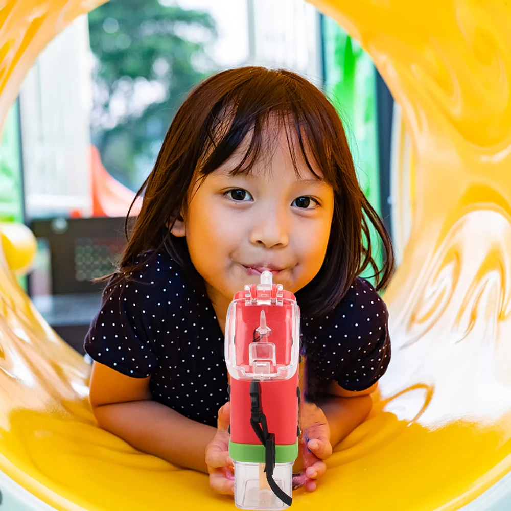 Детская Герметичная Бутылка Для Воды креативный квадратный чайник из соломы с