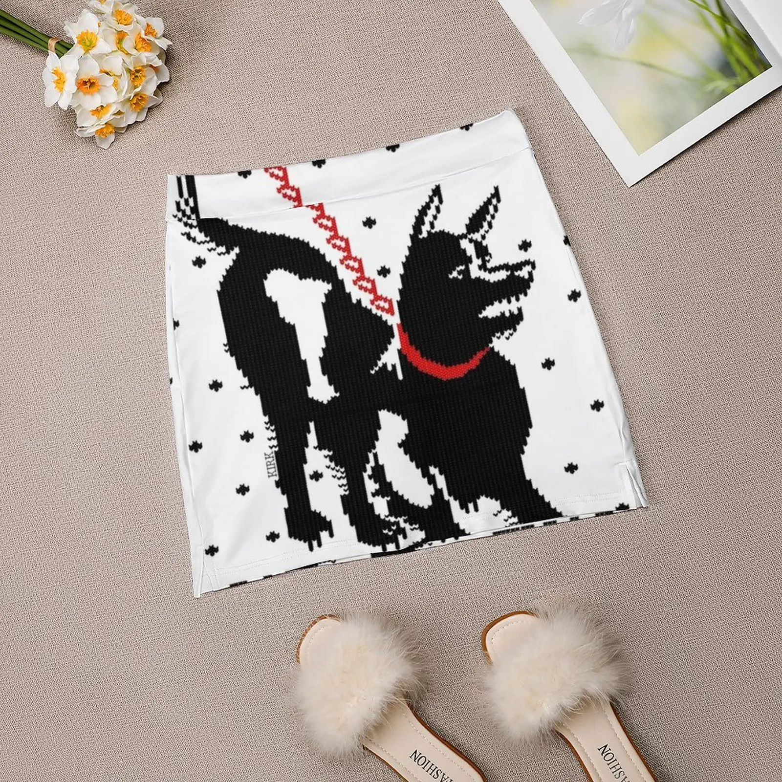 Ancient Knits-Roman Women's skirt Mini Skirts A Line Skirt With Hide Pocket Knit Winter Holiday Sweater Jumper History