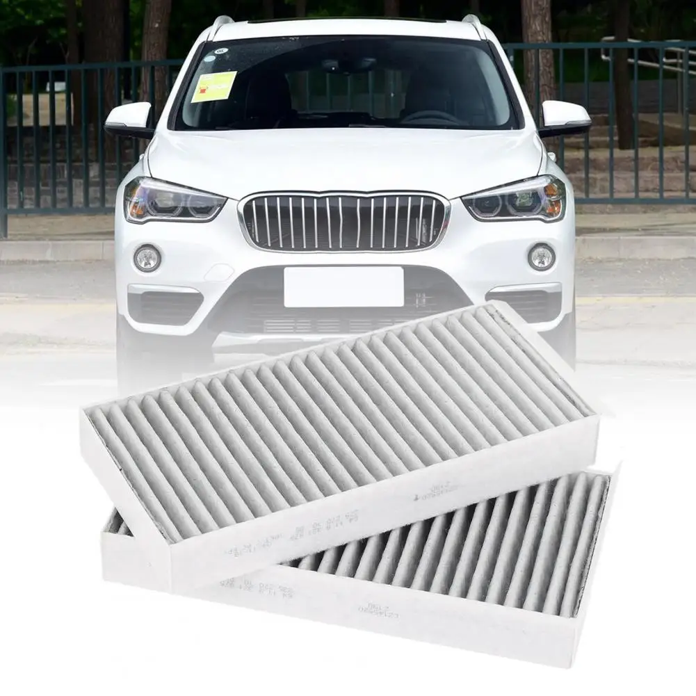

2Pcs Reliable Sturdy Easy to Install A/C Cabin Filter 64319321875 A/C Cabin Filter for BMW 1 Series 118i 120i 125i