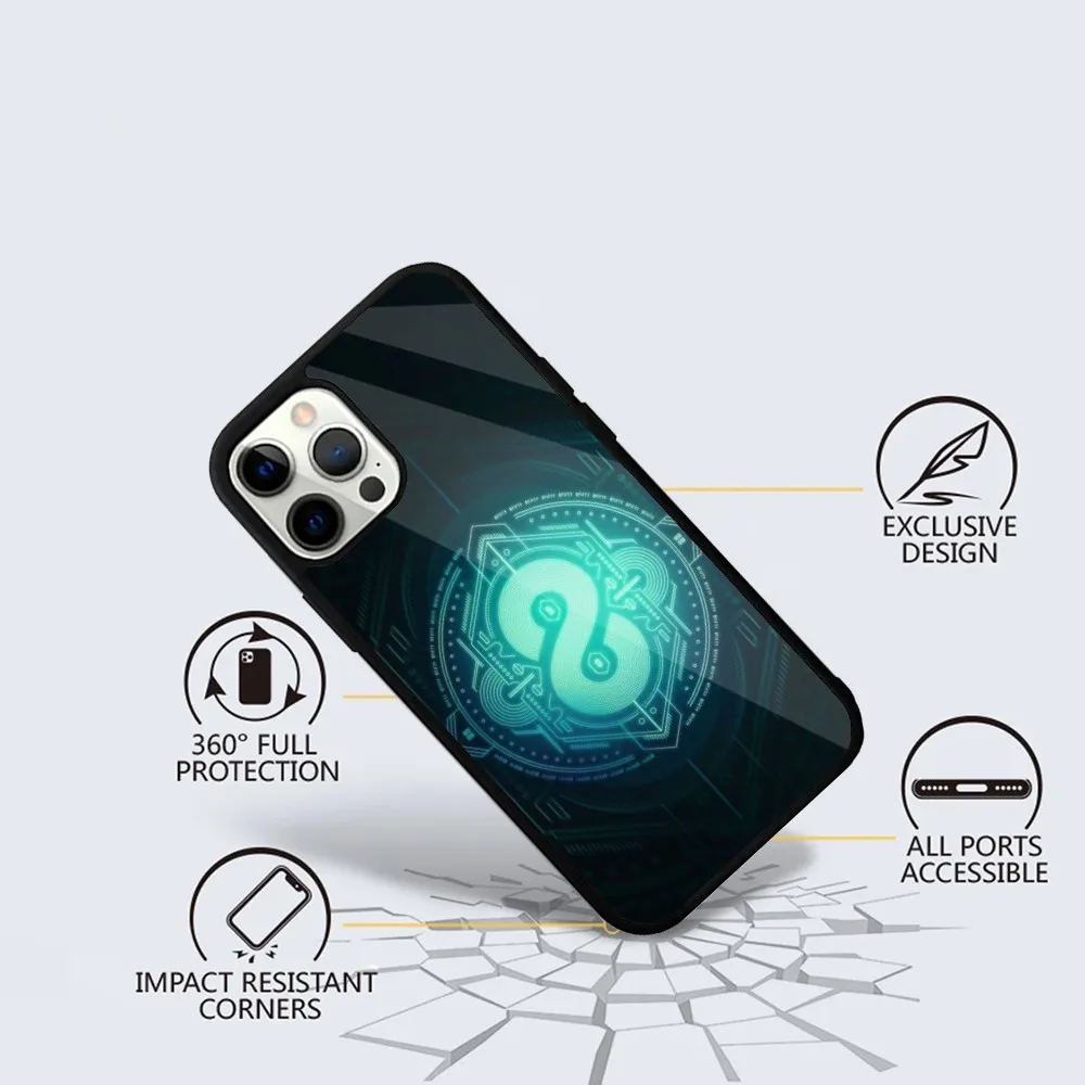 DJ H-HardwellS Remix Phone Case For iPhone 16 15 14 13 12 11 Plus Pro Max Mini Magsafe Magnetic Wireless Charging