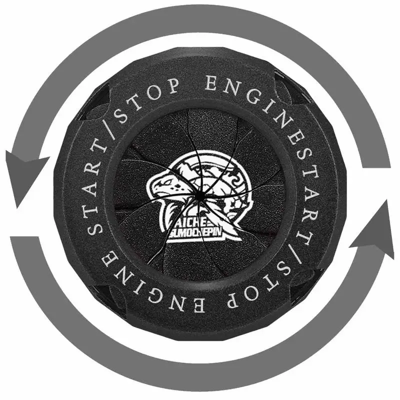 

Крышка переключателя запуска и остановки автомобильного двигателя, защита от царапин, крышка переключателя зажигания, Защитная крышка для телефона