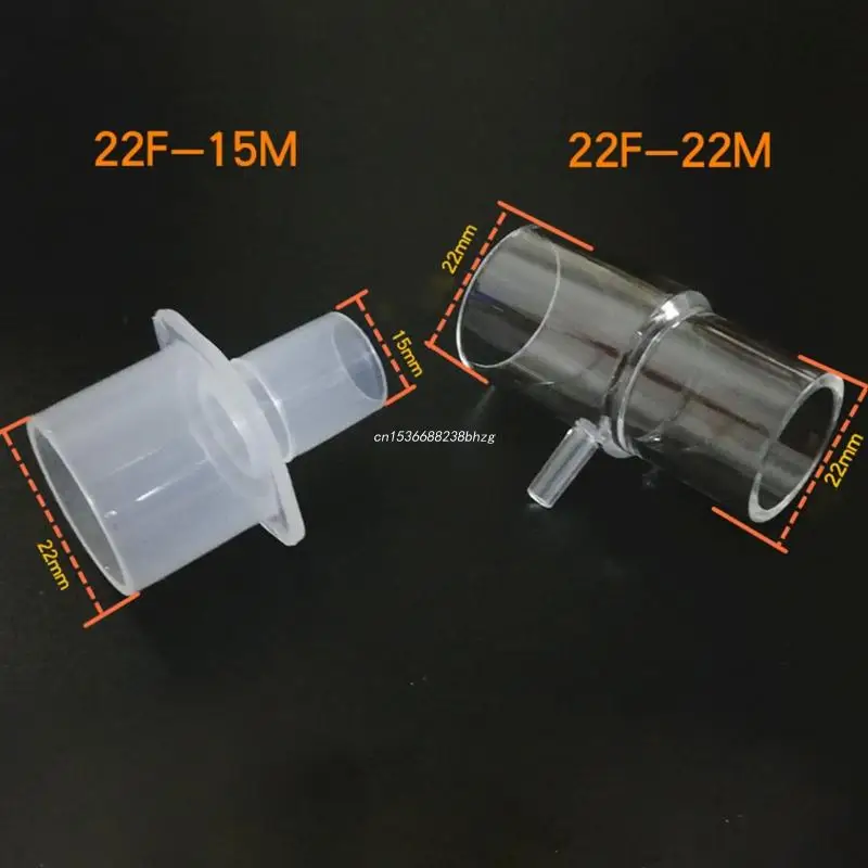 

Cpap Cleaner Hose Connector Pipe Tube Connection Adapter for Respirator Dropship