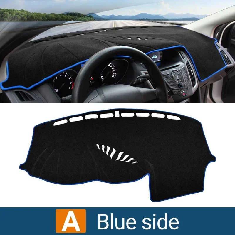 

Для Ford Focus 3 MK3 2011 2012 2013 2014 2015 2016 2017 крышка приборной панели автомобиля коврик для приборной панели солнцезащитный козырек нескользящая накладка аксессуары для интерьера