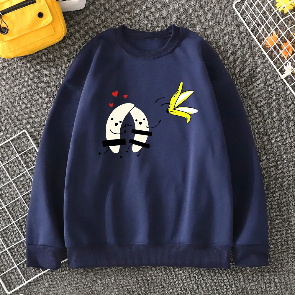 Банан Love, наконец-то избавился от бондажа Мужская Повседневная теплая спортивная одежда с капюшоном уличный стиль хип-хоп мягкий мужской топ