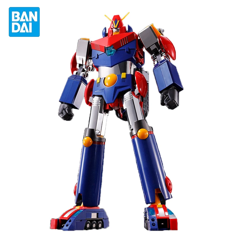 В наличии Оригинальный суперэлектромагнитный комбинат BANDAI GX-50SP V CHOGOKIN в честь