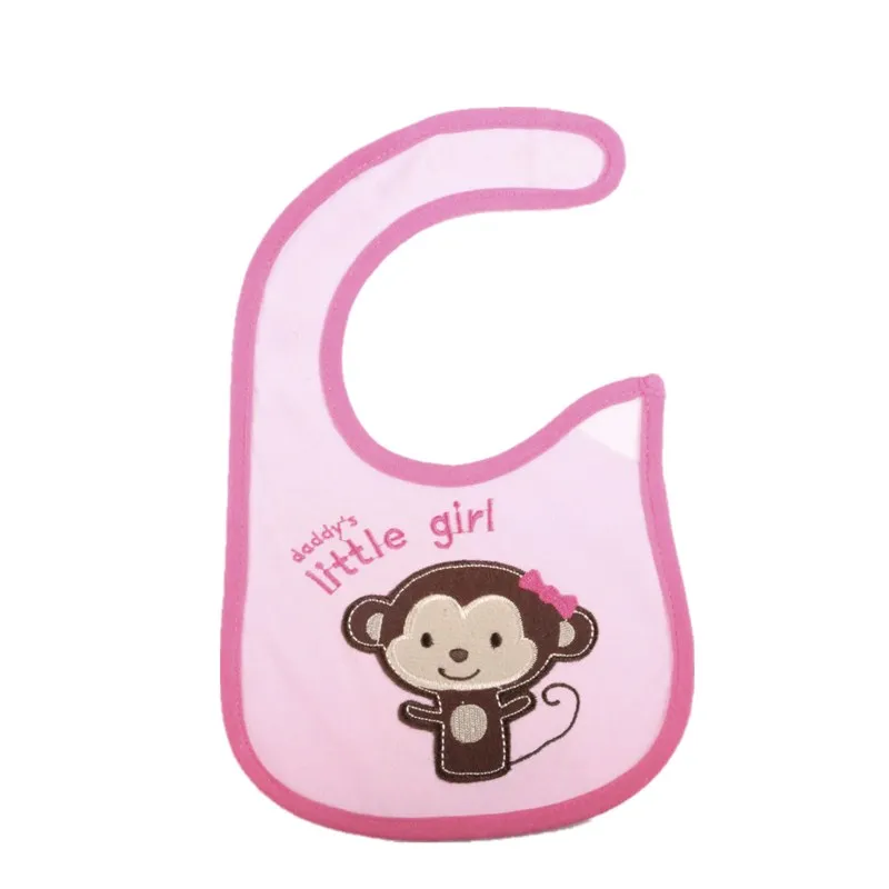 Детские слюнявчики 10 шт. хлопок милый мультяшный рисунок водонепроницаемый для