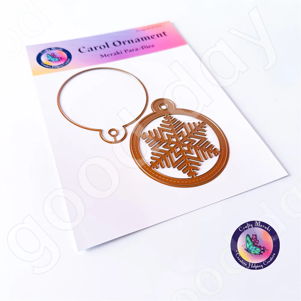 

New 2022 Carol Ornament Layering Metal Cutting Dies Scrapbook Diary Decoration Embossing Template Diy Greeting Card Handmade