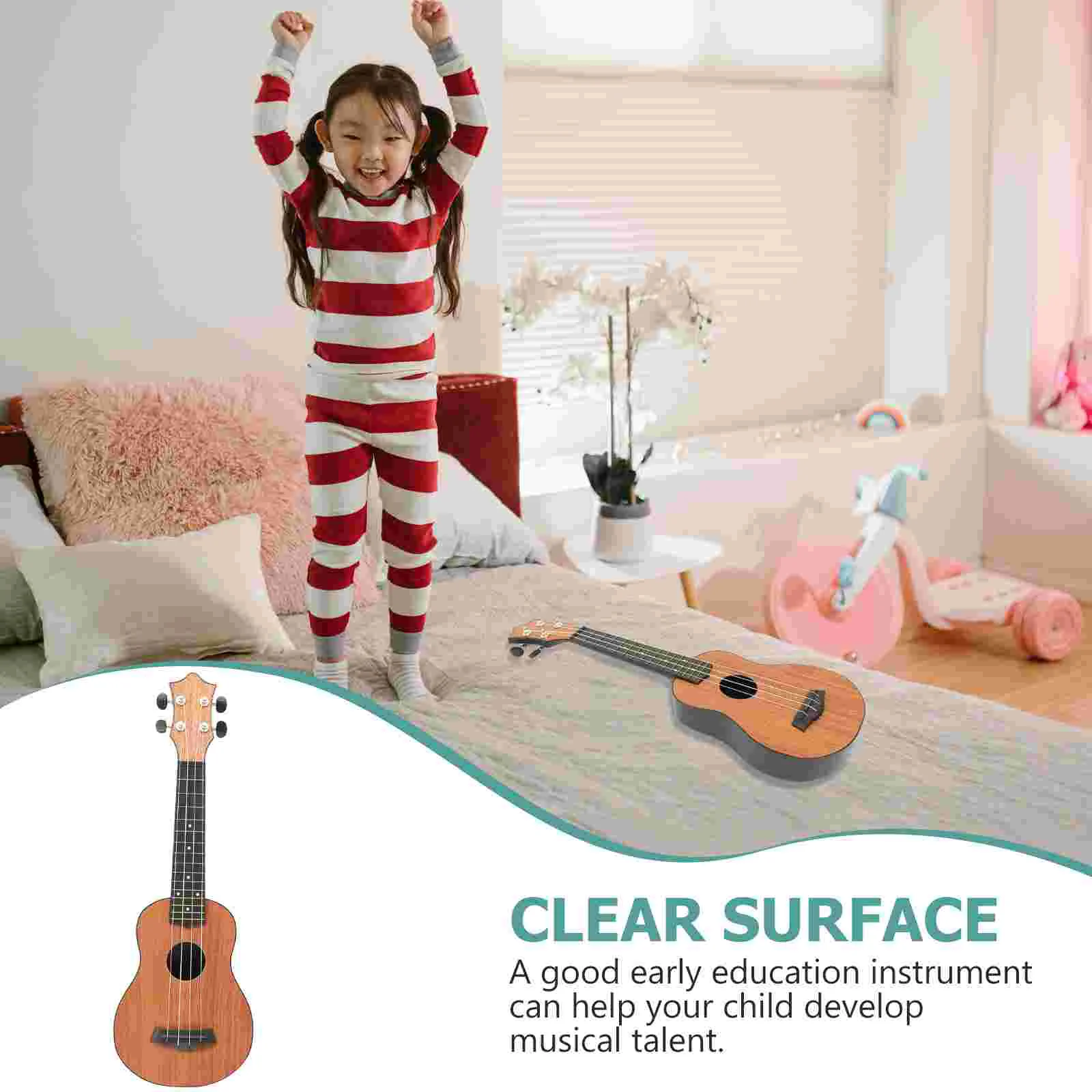 Ладовая доска четырехструнная гавайская гитара сопрано для начинающих