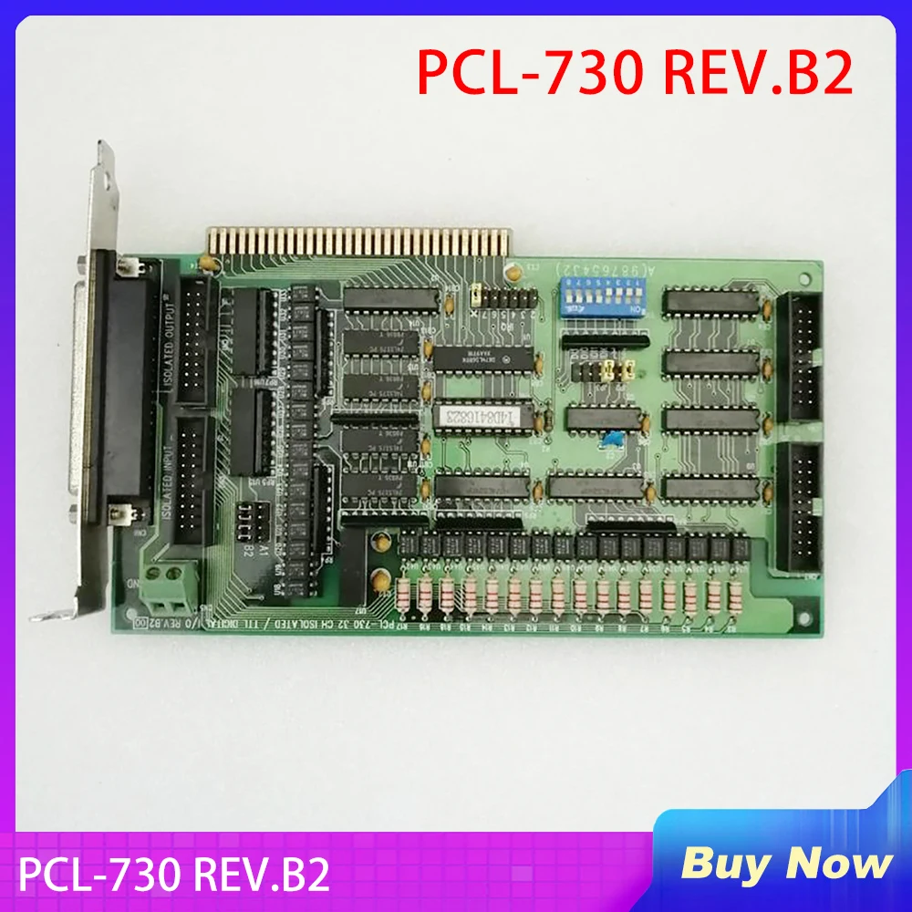 32-канальная Изолированная цифровая карта ввода/вывода для Advantech PCL-730 REV.B2