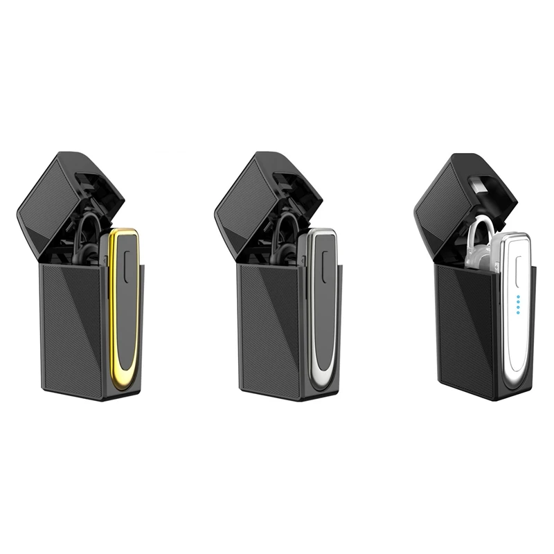 

Беспроводная Bluetooth-гарнитура V5.0, HD, для звонков, громкой связи, Bluetooth-гарнитура для сотового телефона, для вождения, бизнеса, офиса