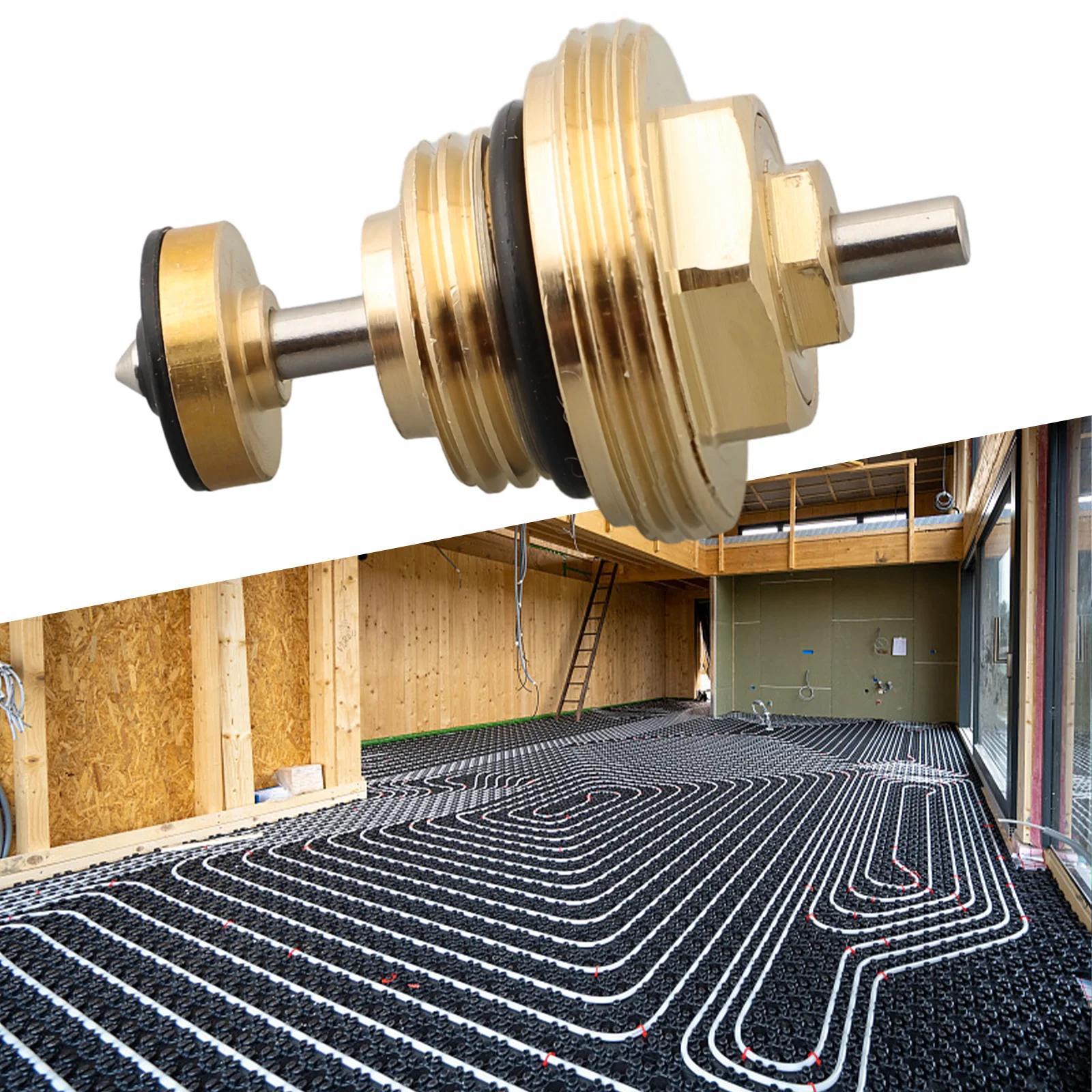 1 шт. M30x1 5 сердечник клапана с обратным штифтом для привода UFH коллектор теплого