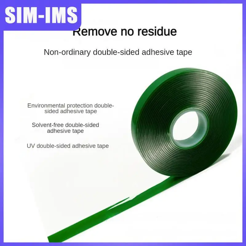 

No Traces Sticker Acrylic 0.8mm Double-sided Adhesive Universal Seamless Adhesive Tape Home Supplies Weather-resistant