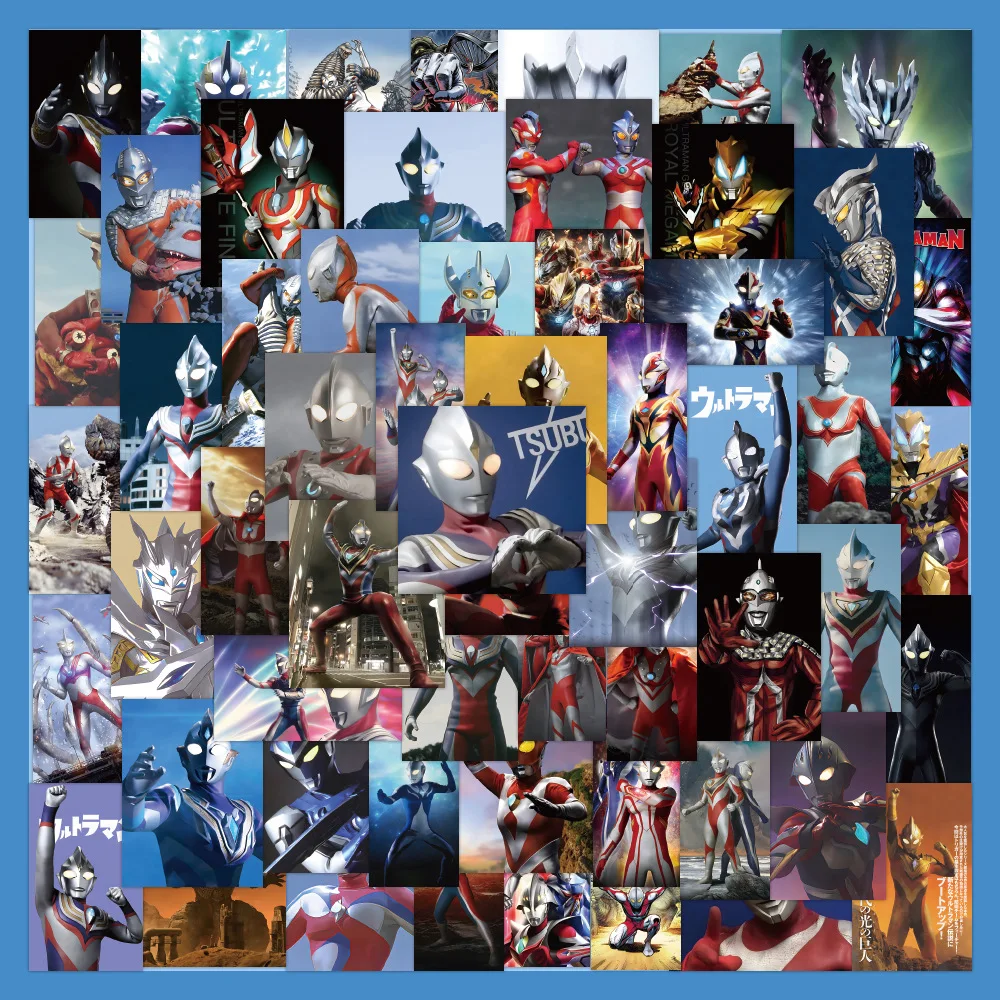 

Наклейки для детей в стиле японского аниме Тига Ультрамен файтинг Монстр 60 шт.