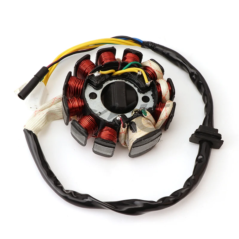 

High quality Motorcycle Parts GY6-125 Generator Magneto Ignition Stator Coil 11 Pole Suitable for 125cc 150cc Scooter ATV Kart