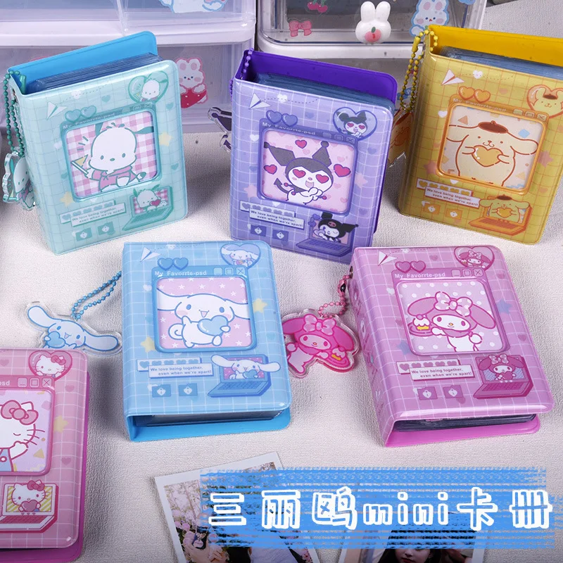 Kawaii Kuromi My Melody Cinnamoroll 3 дюйма Полароид книга для хранения фотографий аниме | Персонажи мультфильмов и кино -1005004595360437
