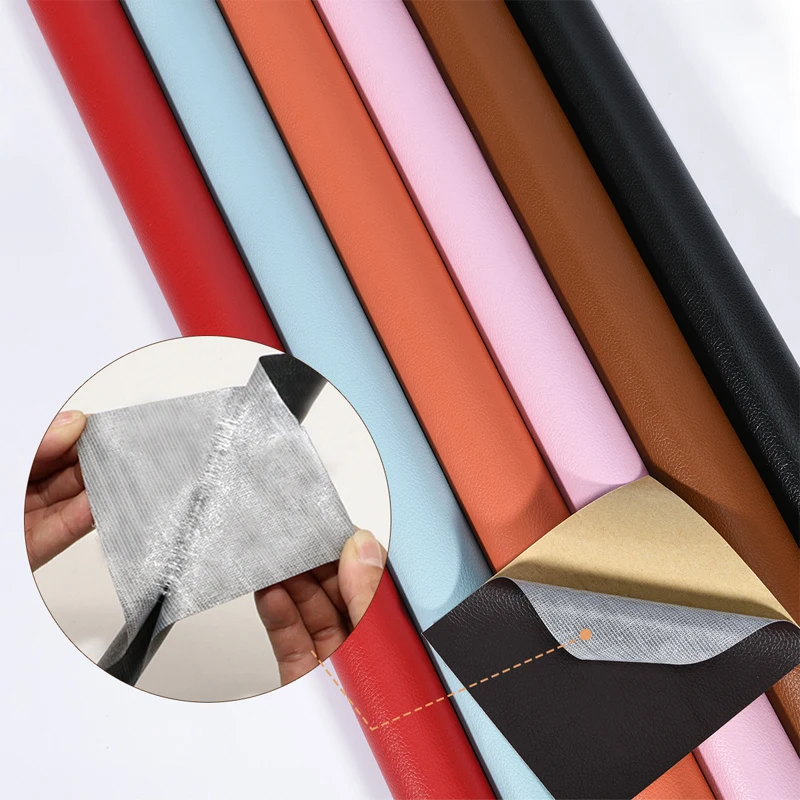 Self-Adhesive Leather Sofa Repair Subsidy PU Repair Subsidy Manual Self-adhesive Repair Subsidy 0.5mm Thick Artificial Leather