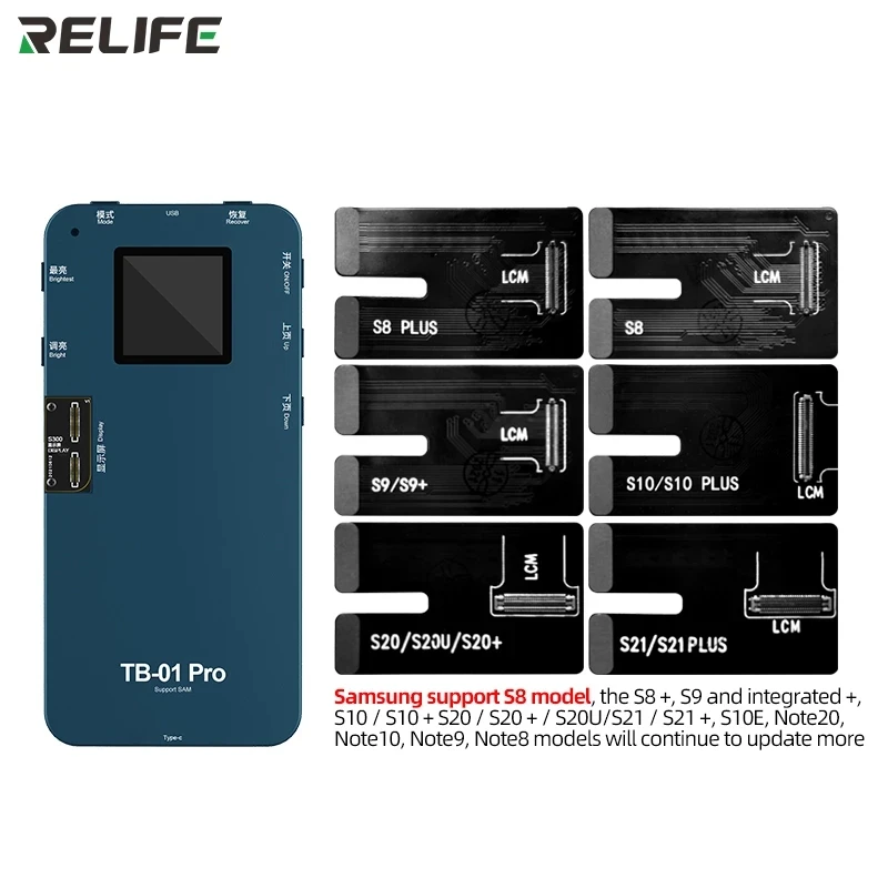 Сенсорный ЖК-программатор RELIFE 3D дигитайзер-тестер для iPhone 6-13 Samsung Huawei ЖК-дисплей с