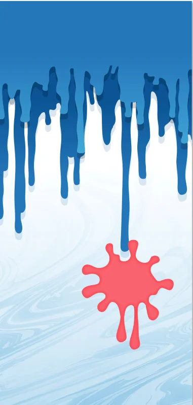 5X7 футов красивый абстрактный цветной слайм Белая стена пользовательский фото