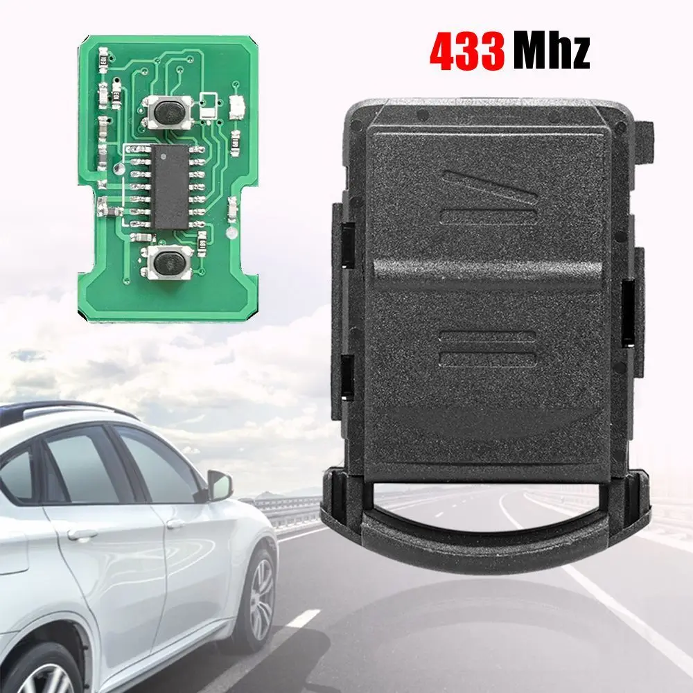 

2 Buttons 433Mhz Remote Control Key Car Key for Opel for Corsa without Blade