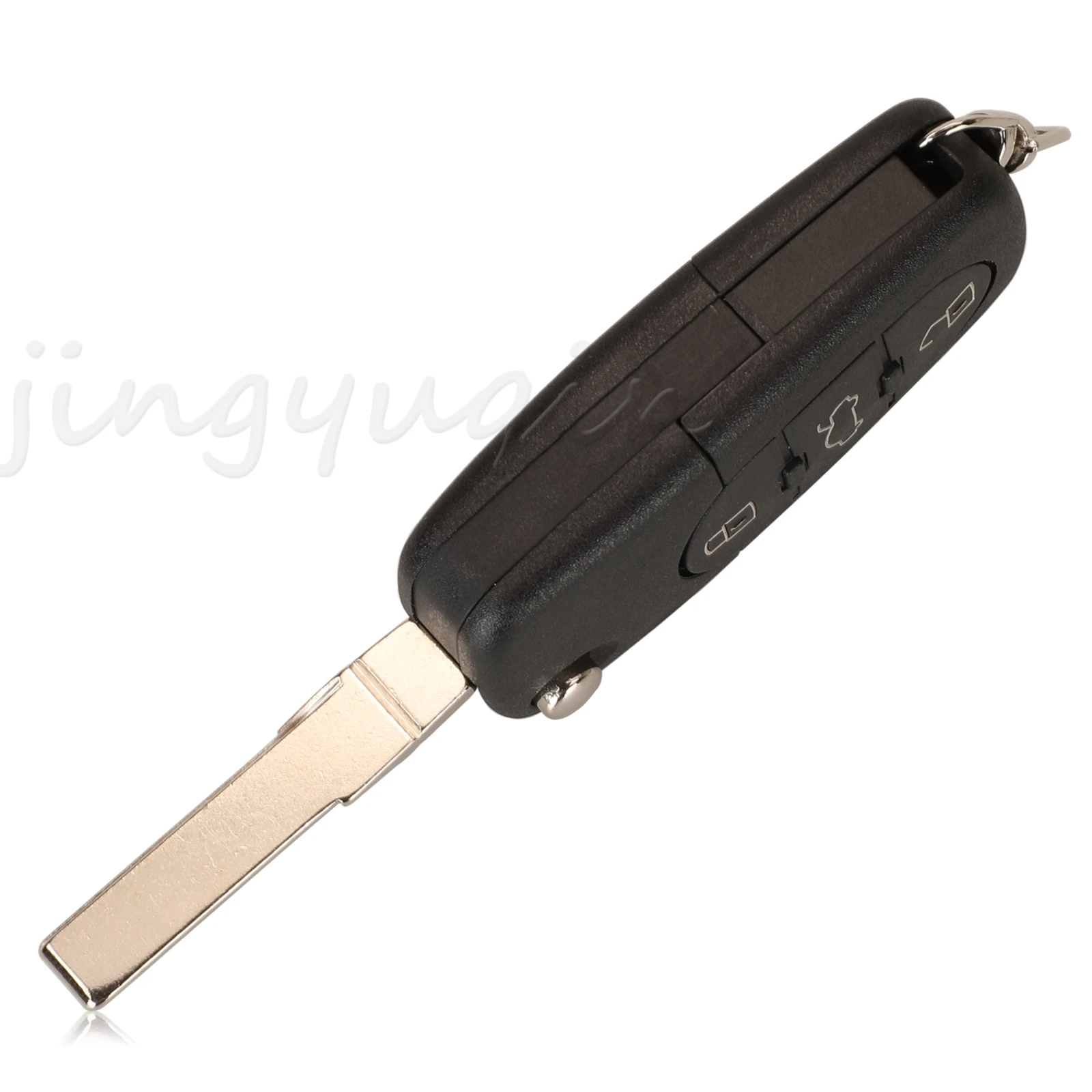 Jingyuqin 3 кнопки умный дистанционный автомобильный брелок 433 МГц ID48 4D 0837231 A/K для Audi A3