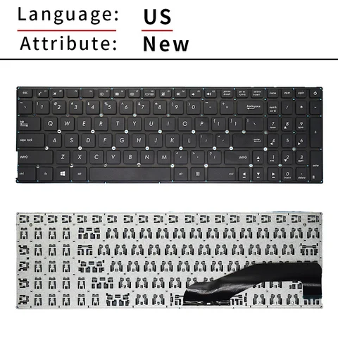 Replacement US Black Keyboard For ASUS X540 Series Laptops (X540L, X540LA, X540LJ, X540S)