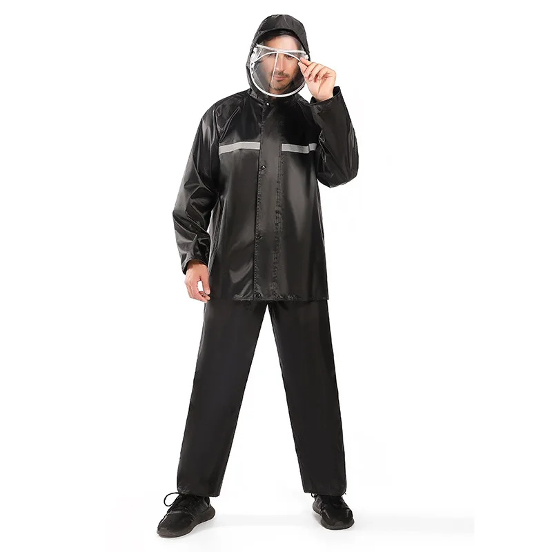 

Windproof Women's Fashionable Raincoat Men Waterproof Rain Coat Men Rain Cover Clothing Men's Raincoats for Women Coats Suit Man