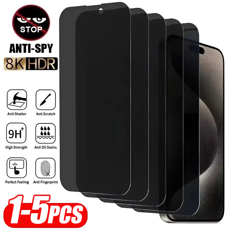 Full Cover Anti-Spy Tempered Glass For Xiaomi Mi 14 13 11 12 Lite NE 5G Privacy Screen Protector 12T 11T 13T Pro 10T Film
